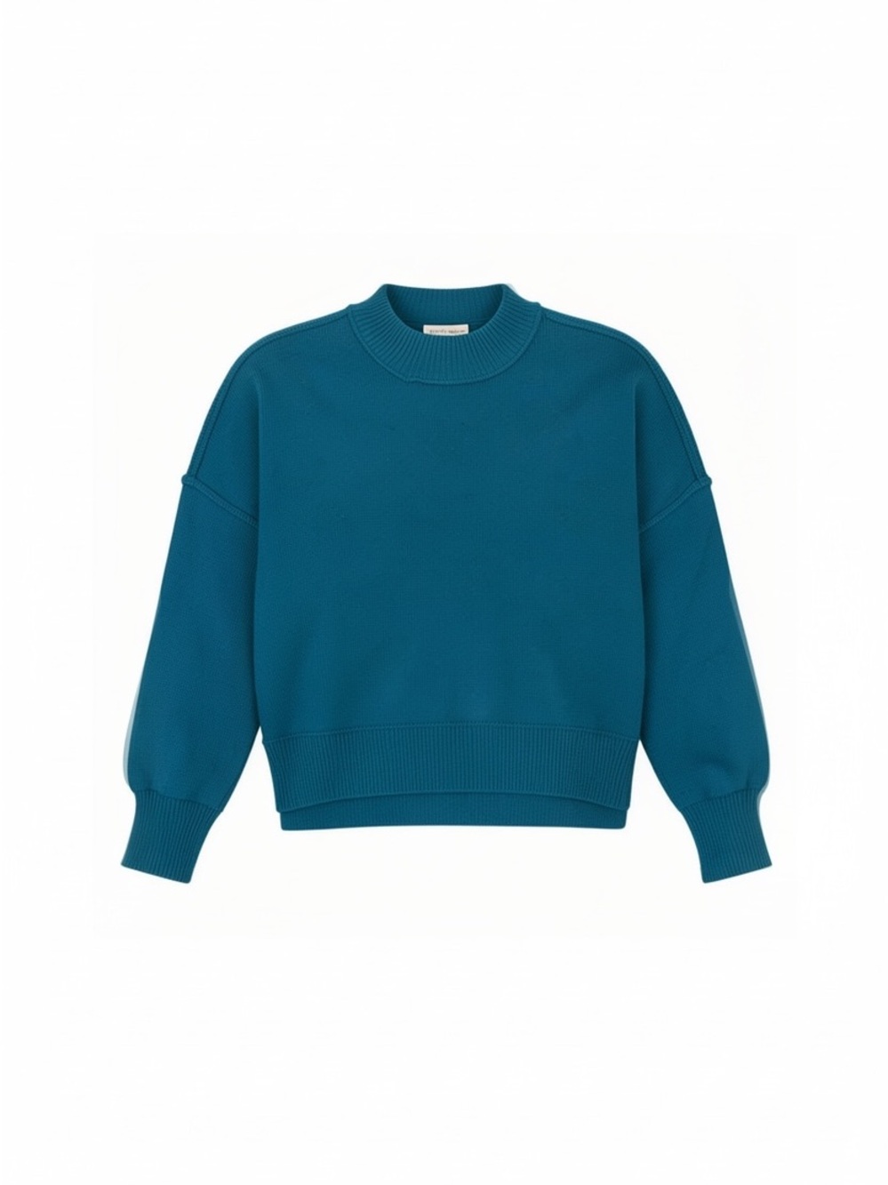 Zenana Women’s Teal Crewneck Pullover Sweater - Size L/XL